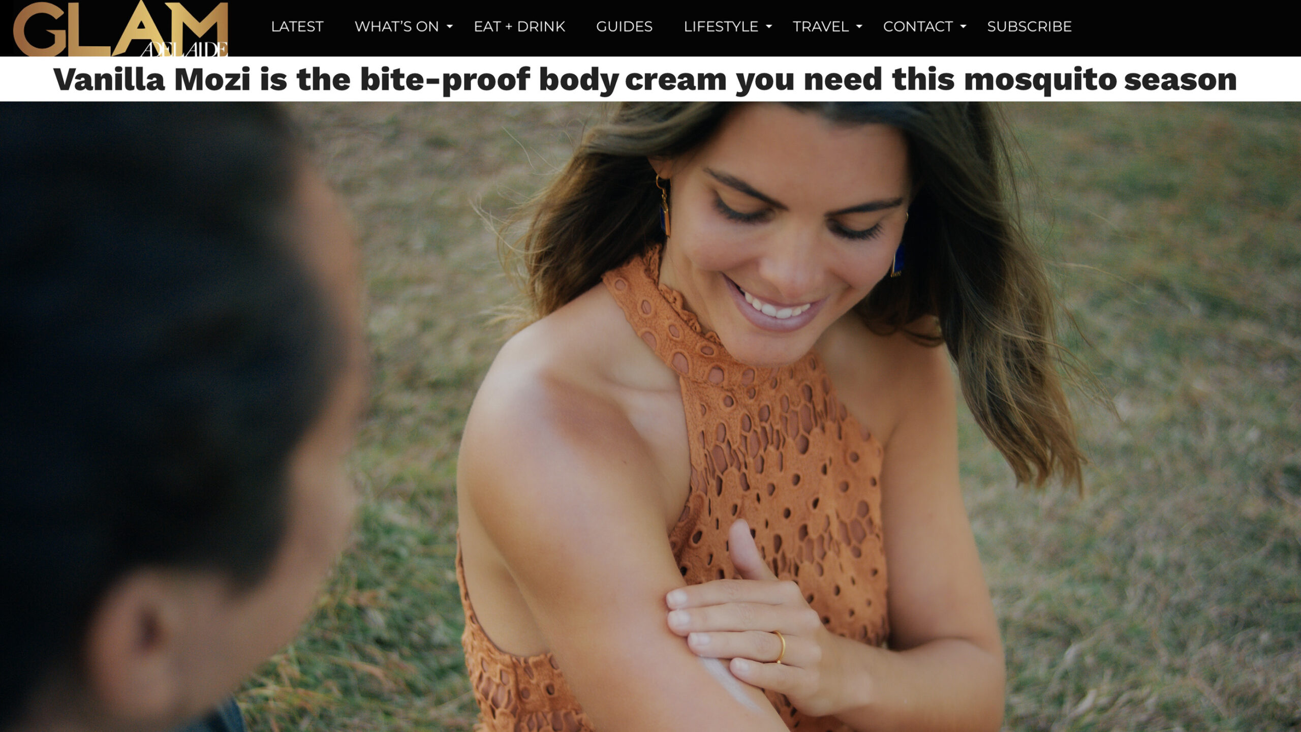GlamAdelaide Vanilla Mozi Bite-Proof Body Cream