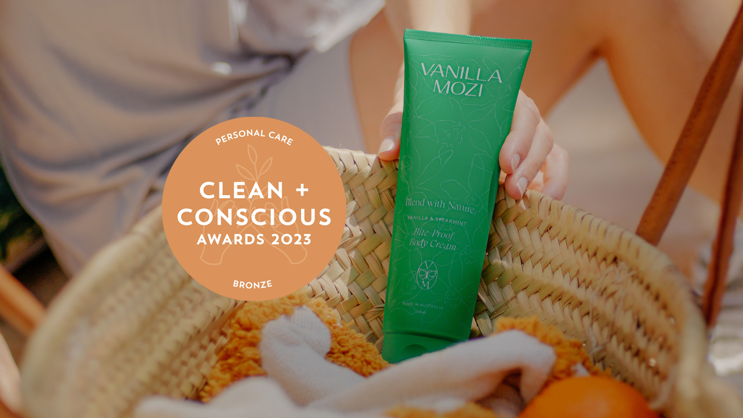 Vanilla Mozi Clean and Conscious awards 2023