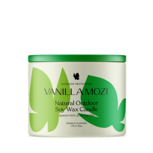 Vanilla Mozi Sox Wax Candle Outdoor 175mL tin